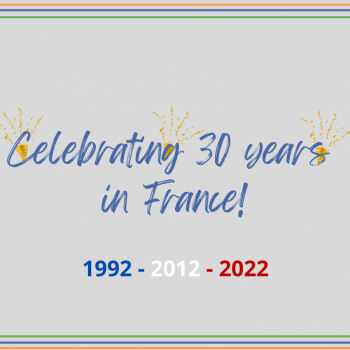 Celebrating 30 years in France